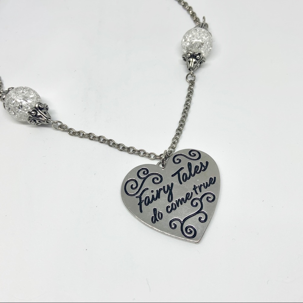 Fairytales Come True Heart Necklace New